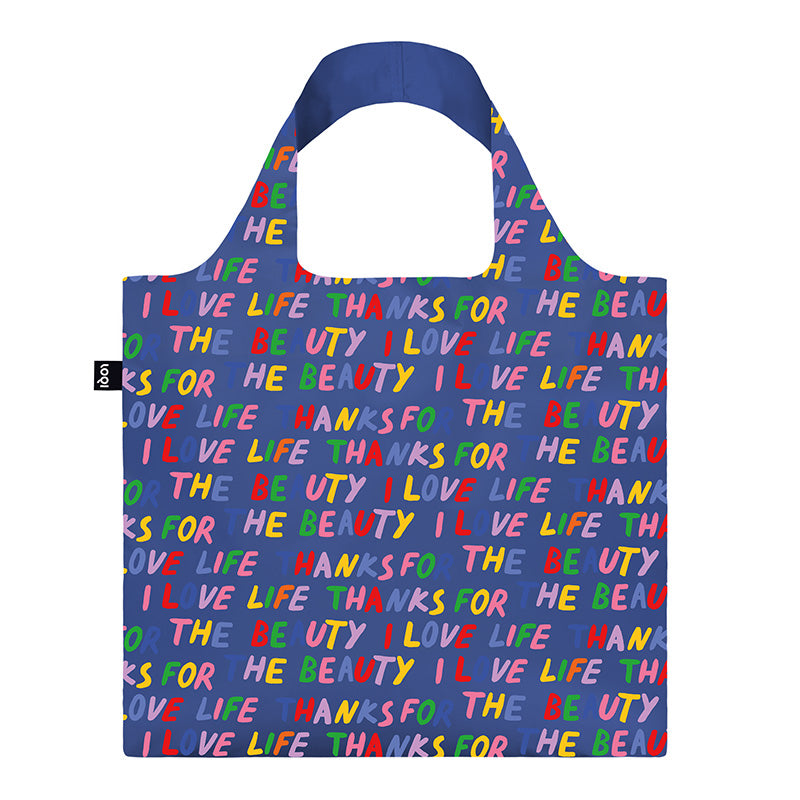 ARTIST Collection /Love Life Blue Recycled Bag/LL.BLU
