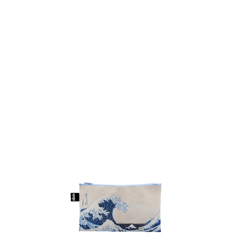 MUSEUM Collection/KATSUSHIKA HOKUSAI/Fuji from Gotenyama,Red Fuji,The Great Wave/Zip Pockets Recycled//ZP.HO