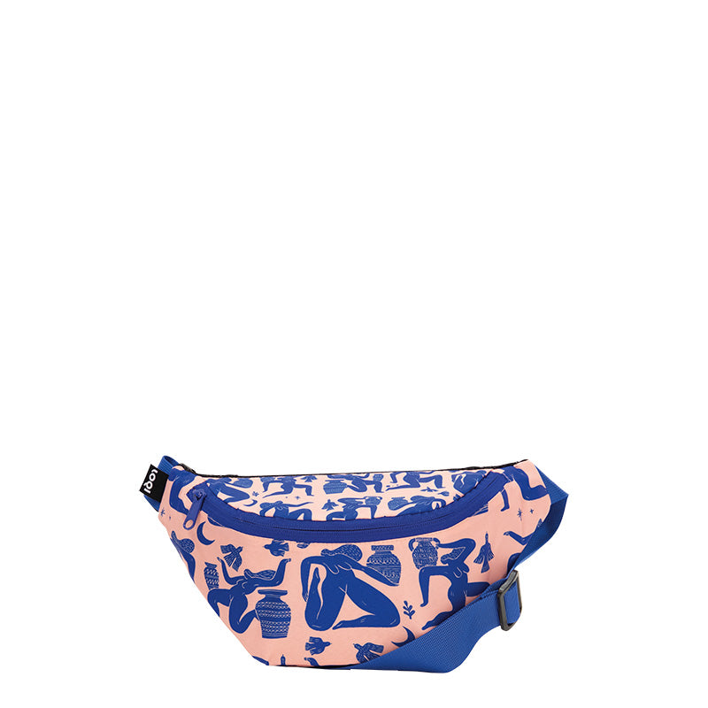 ARTIST Collection/MARK CONLAN /Ladies and Vases/ Recycled Bum Bag/BB.MC.LV