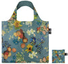 MUSEUM  Collection<br>VINCENT VAN GOGH  <br>VGM 50th Anniversary Bouquet/Flower Pattern,Blue Canvas Recycled Bag<br>VGM.AB