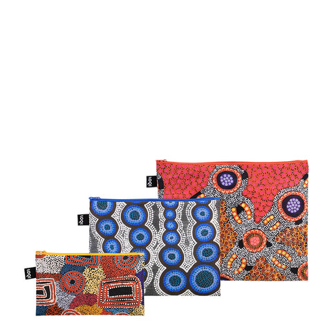 ARTIST Collection/Zip Pockets Recycled/LEWIS,EGAN,DIXON/Water Dreaming/ZP.WD