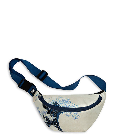 MUSEUM  Collection/KATSUSHIKA HOKUSAI /The Great Wave  Recycled Bum Bag/BB.HO.WA