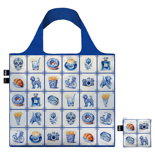 ARTIST  Collection /THE DUTCH TILE PROJECT  /DELFT Funky   Recycled Bag/DE.FU