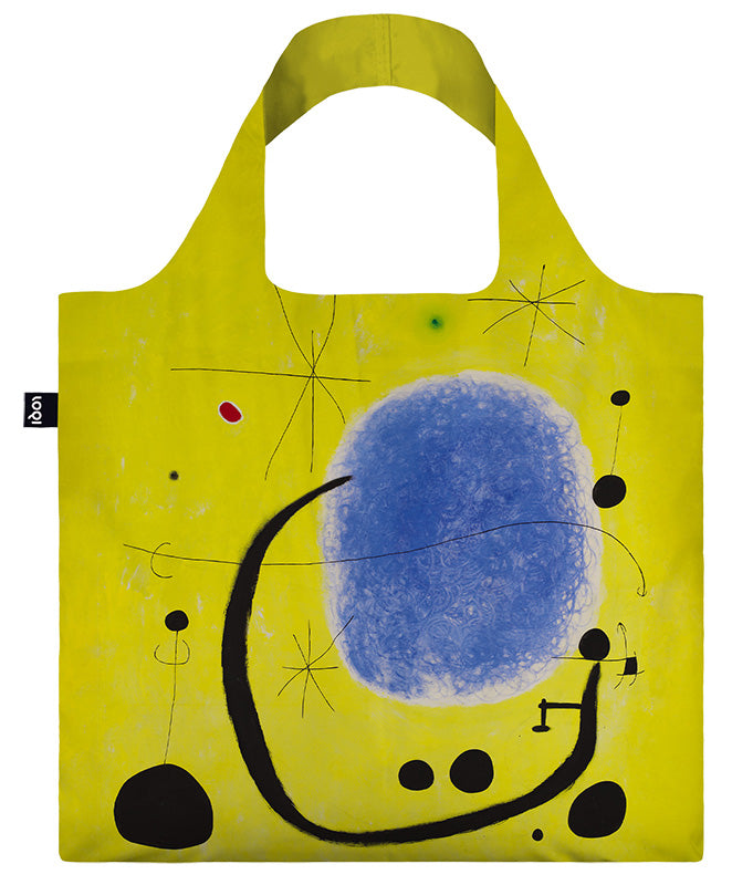 MUSEUM  Collection/JOAN MIRO /Gold of Azure  Recycled Bag/JM.GA
