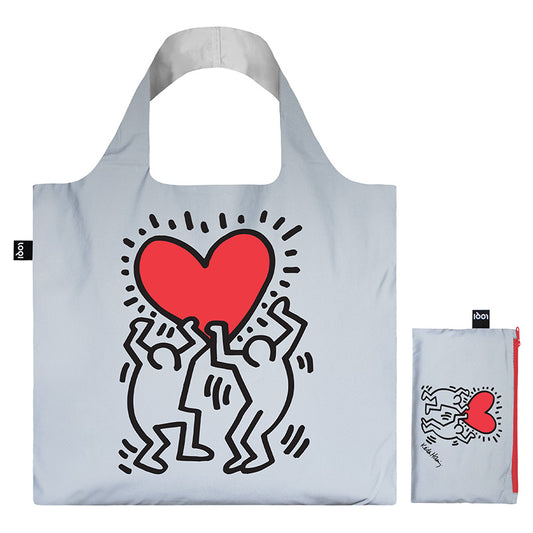 MUSEUM Collection/ KEITH HARING / Dancing Heart  Reflective  Bag  /KH.RE.DE
