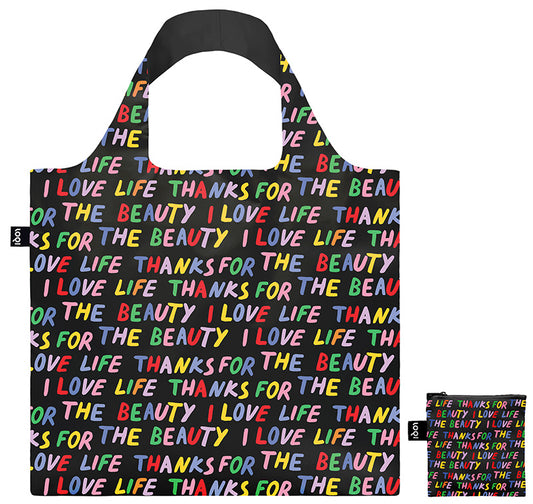 ARTIST  Collection /Love Life Black   Recycled Bag/LL.BLK