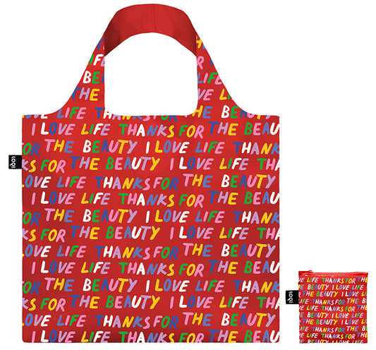 ARTIST  Collection /Love Life Red   Recycled Bag/LL.RE