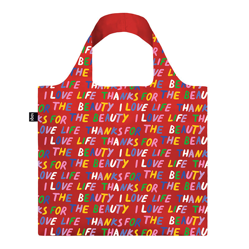ARTIST  Collection /Love Life Red   Recycled Bag/LL.RE