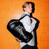 Museum Collection/ JEAN-MICHEL BASQUIAT/Crown Black Metallic Weekender /WE.JB.CR