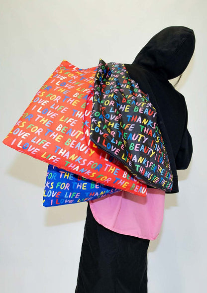 ARTIST  Collection /Love Life Red   Recycled Bag/LL.RE