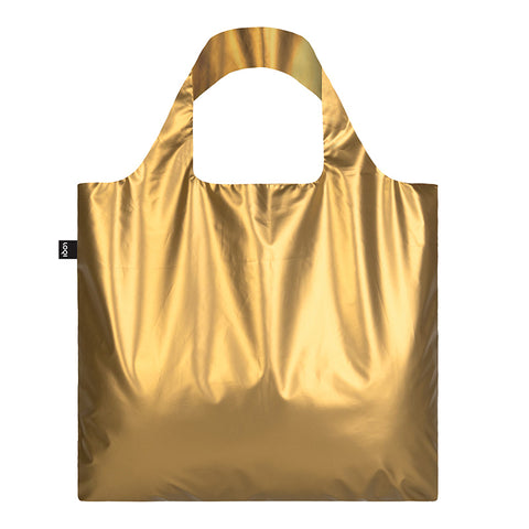 METALLIC Collection/ Metallic Gold Bag with Mini Zip Pouch /MM.GO.Z