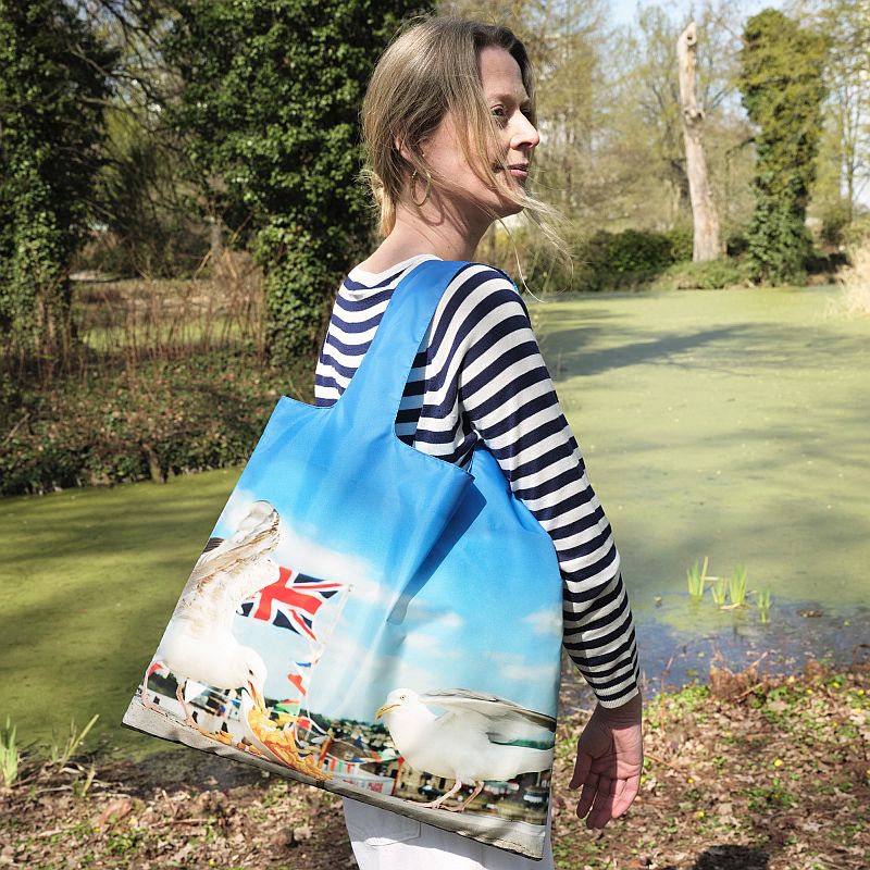 Magnum  Collection/MARTIN PARR /Seagulls Eatng Chips  Recycled Bag/MP.SE