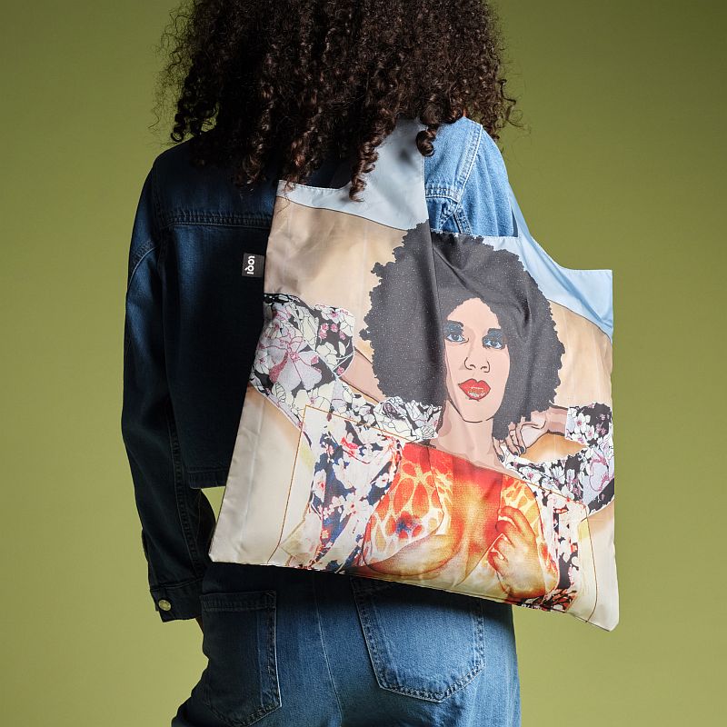 MUSEUM  Collection /Mickalene Thomas /Portrait of Maya No.10   Recycled Bag/MT.PM
