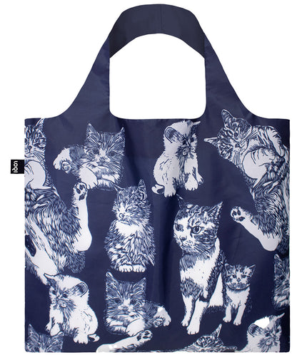 ARTISTS  Collection/RED POPPY BEE /Cats  Recycled Bag/RP.CA