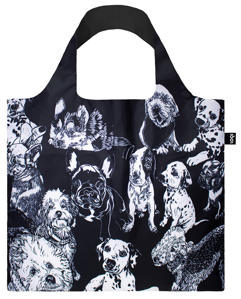 ARTISTS  Collection/RED POPPY BEE /Dogs  Recycled Bag/RP.DO