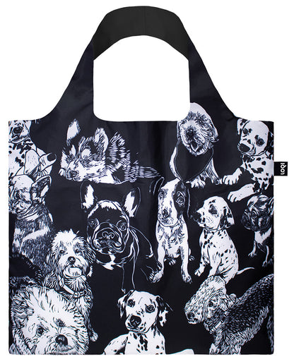 ARTISTS  Collection/RED POPPY BEE /Dogs  Recycled Bag/RP.DO