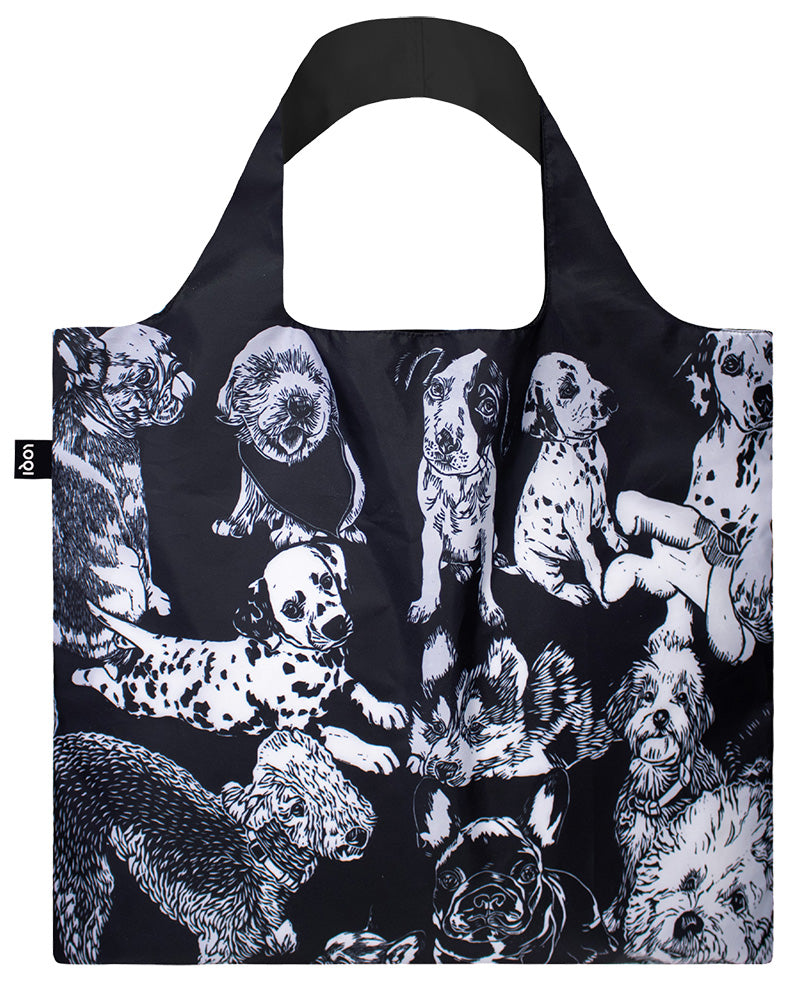 ARTISTS  Collection/RED POPPY BEE /Dogs  Recycled Bag/RP.DO