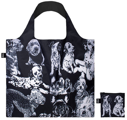 ARTISTS  Collection/RED POPPY BEE /Dogs  Recycled Bag/RP.DO