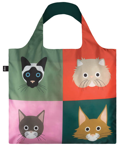 ARTISTS  Collection/STEPHEN CHEETHAM /Cats  Recycled Bag/SC.CA.R