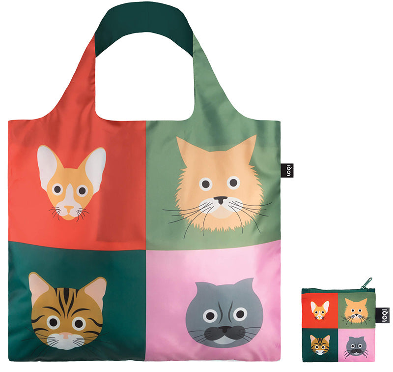 ARTISTS  Collection/STEPHEN CHEETHAM /Cats  Recycled Bag/SC.CA.R