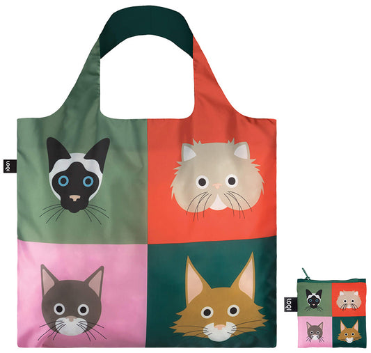 ARTISTS  Collection/STEPHEN CHEETHAM /Cats  Recycled Bag/SC.CA.R