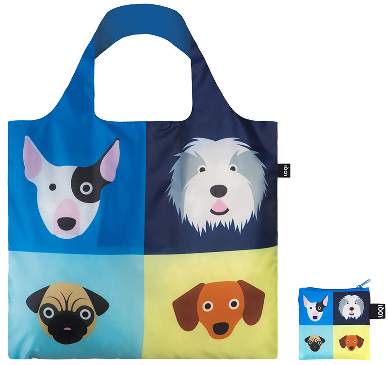 ARTISTS  Collection/STEPHEN CHEETHAM /Dogs  Recycled Bag/SC.DO.R