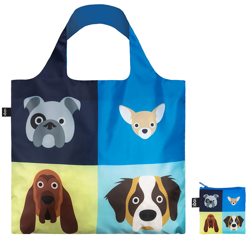 ARTISTS  Collection/STEPHEN CHEETHAM /Dogs  Recycled Bag/SC.DO.R