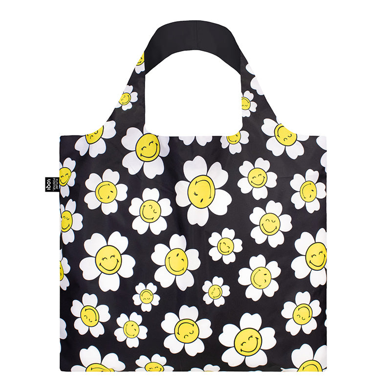 SMILEY  Collection /JP Flower /Black   Recycled Bag/SM.FBJ