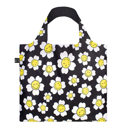 SMILEY  Collection /JP Flower /Black   Recycled Bag/SM.FBJ