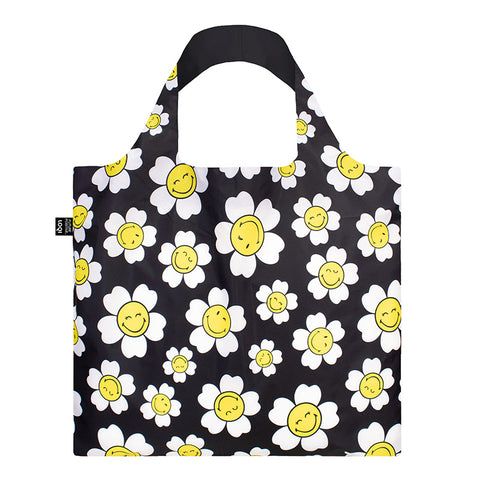 SMILEY  Collection /JP Flower /Black   Recycled Bag/SM.FBJ
