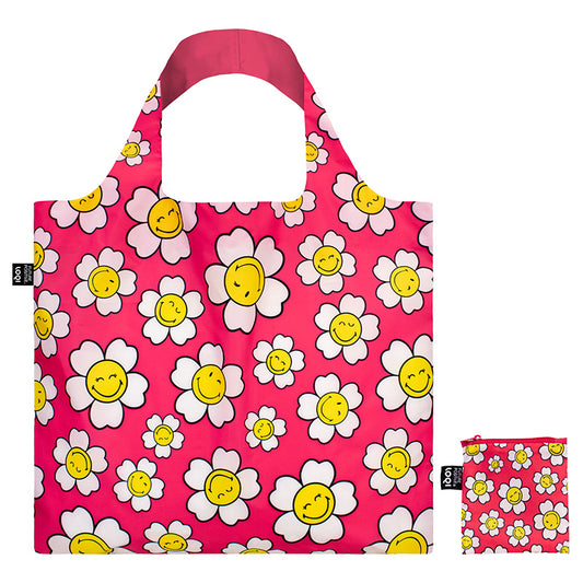 SMILEY  Collection /JP Flower /Raspberry   Recycled Bag/SM.FRJ