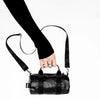 METALLIC Collection/  SMALL WEEKENDER /Metallic Black/WE.MM.BS