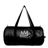 Museum Collection/ JEAN-MICHEL BASQUIAT/Crown Black Metallic Weekender /WE.JB.CR