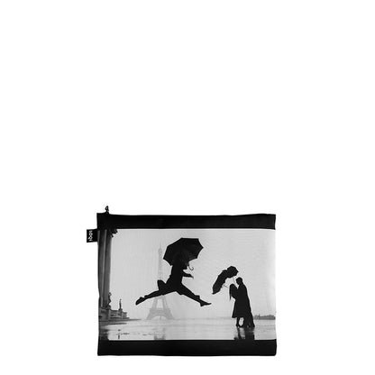 MUSEUM Collection/ELLIOTT ERWITT/Eiffel Tower,Dog Jumping,California Kiss/Zip Pockets Recycled/ZP.EE