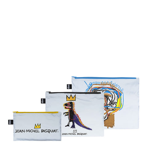 MUSEUM Collection/ JEAN-MICHEL BASQUIAT / Crown,Pez Dispenser,Untitled  Reflective  Zip Pockets  /ZP.JB.CR