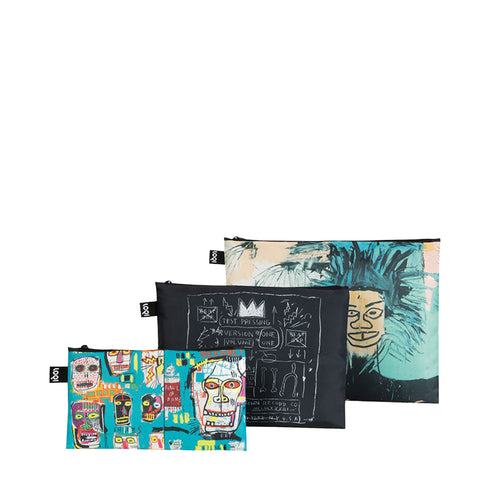 MUSEUM Collection/Zip Pockets Recycled /Jean-Michel Basquiat/ZP.JB.R