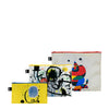 MUSEUM Collection/JOAN MIRO/Woman,Bird and Star,My 68,Gold of Azure Zip Pockets Recycled/  ZP.JM