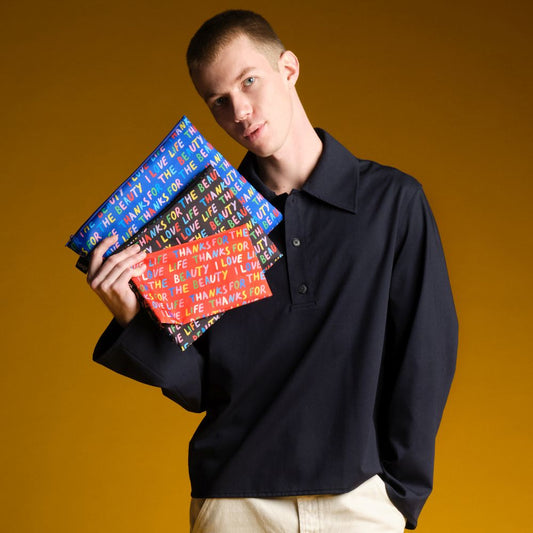ARTIST  Collection  /Love Life   Recycled Zip Pockets/ZP.LL