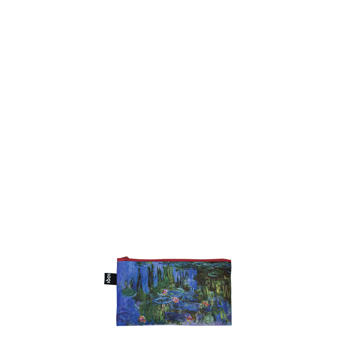 MUSEUM  Collection /CLAUDE MONET /Water Lilies,Wild Poppies,Japanese Footbridge   Recycled Zip Pockets/ZP.MO
