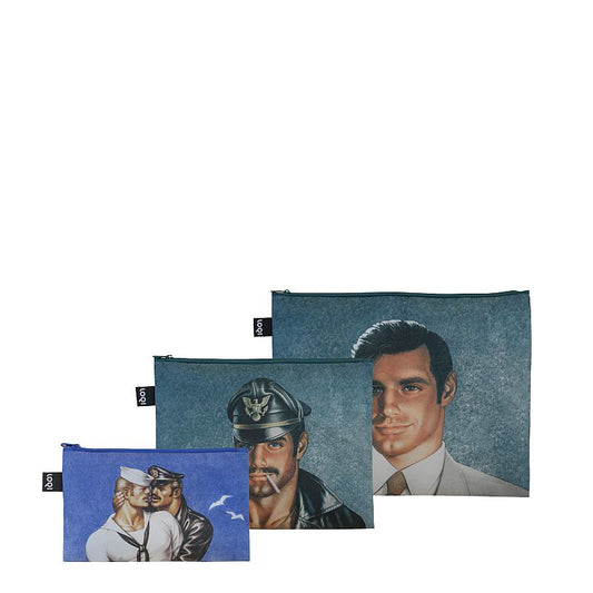 MUSEUM Collection/TOM OF FINLAND/Day & Night,Bon Voyage/Zip Pockets Recycled/ZP.F.DN