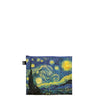 MUSEUM Collection/VINCENT VAN GOGH/The Starry Night,A Wheatfield With Cypresses,Irises  Zip Pockets Recycled/  ZP.VG