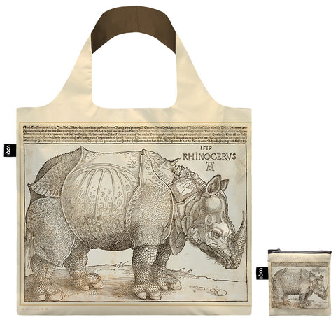 MUSEUM  Collection<br>ALBRECHT DURER <br>Rhinoceros  Recycled Bag<br>AD.RH