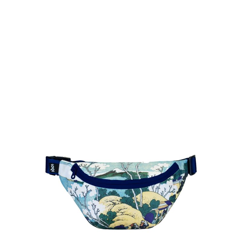 MUSEUM  Collection/KATSUSHIKA HOKUSAI /Fuji from Gotenyama  Recycled Bum Bag/BB.HO.FU