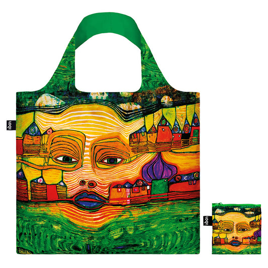MUSEUM  Collection/HUNDERT WASSER /691 Irinaland Over the Balkans  Recycled Bag/FH.IB