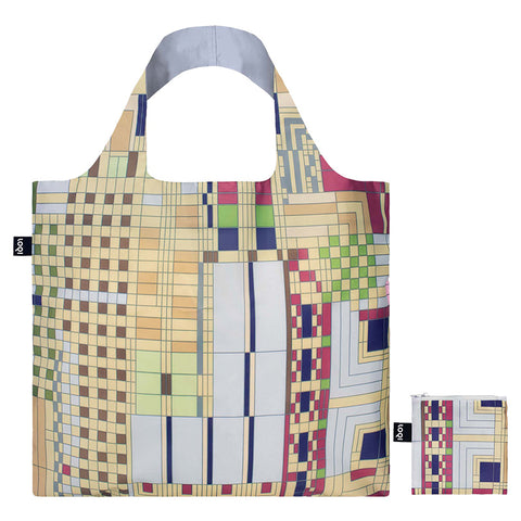 MUSEUM  Collection<br>FRANK LLOYD WRIGHT  <br>Old Fashion Windows  Recycled Bag<br>FL.OW