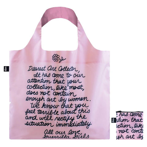 MUSEUM  Collection/GUERRILLA GIRLS /Dearest Art Collector  Recycled Bag/GG.DC
