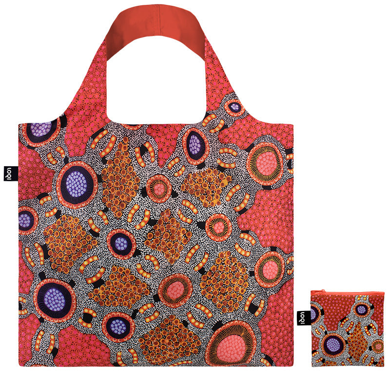 JENNIFER NAPALJARRI LEWIS/ Water Dreaming Pink /Recycled Bag /JL.WD