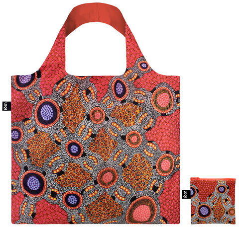 JENNIFER NAPALJARRI LEWIS/ Water Dreaming Pink /Recycled Bag /JL.WD