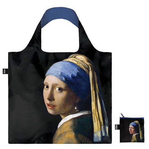 MUSEUM  Collection<br>JOHANNES VERMEER  <br>Girl with a Pearl Earring Recycled Bag<br>JV.GI.R