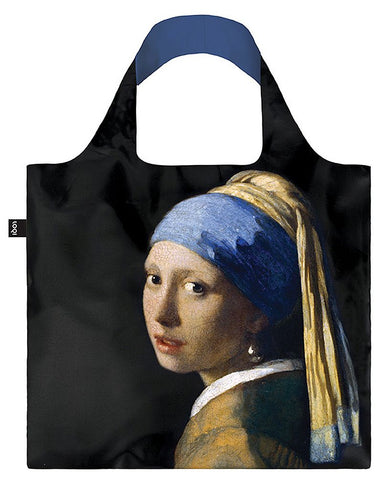 MUSEUM  Collection/JOHANNES VERMEER /Girl with a Pearl Earring Recycled Bag/JV.GI.R